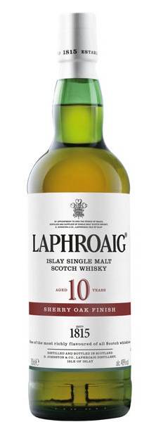 Laphroaig - 10 Year Old Sherry Oak Finish Single Malt Scotch Whisky (750ml)