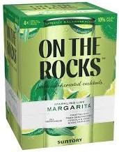 On The Rocks - Sparkling Lime Margarita Cans (4 pack 355ml cans) (4 pack 355ml cans)