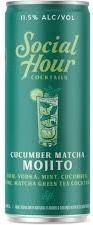 Social Hour Cocktails - Cucumber Matcha Mojito (250ml can) (250ml can)