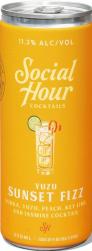 Social Hour Cocktails - Yuzu Sunset Fizz (250ml can) (250ml can)
