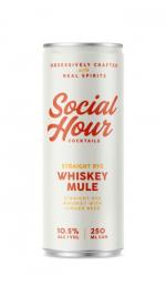 Social Hour Cocktails - Whiskey Mule (250ml can) (250ml can)