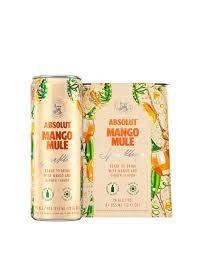 Absolut - Mango Mule Sparkling Cocktail Cans (4 pack 355ml cans) (4 pack 355ml cans)
