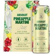 Absolut - Pineapple Martini Still Cocktail Cans 0 (435)