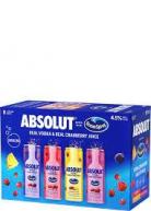 Absolut - Vodka Ocean Spray Cranberry Sparkling Cocktail Variety Pack Cans