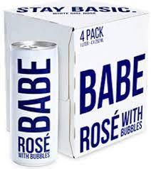 BABE - Rose With Bubbles cans NV (4 pack 250ml cans) (4 pack 250ml cans)
