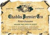 Famille Boudin Domaine de Chantemerle - Chablis Premier Cru Fourchaume 2022 (750)