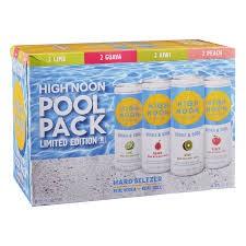 High Noon - Sun Sips Hard Seltzer Pool Variety 8 Pack (355ml) (355ml)