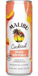 Malibu - Peach Rum Punch Cocktail Can (355ml) (355ml)