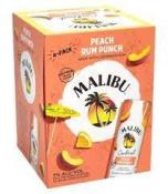 Malibu - Peach Rum Punch Cocktail Cans (435)