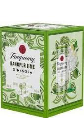 Tanqueray - Rangpur Lime Gin & Soda Cocktail Cans (4 pack 355ml cans) (4 pack 355ml cans)
