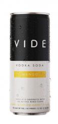 VIDE - Mango Vodka Soda Cans (4 pack 355ml cans) (4 pack 355ml cans)