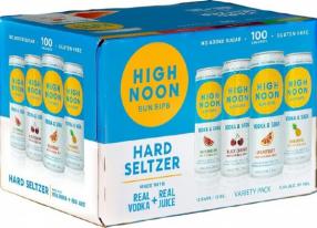 High Noon - Sun Sips Vodka & Soda Variety cans (12 pack 355ml cans) (12 pack 355ml cans)