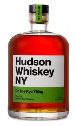Hudson Whiskey NY - Do The Rye Thing Straight Rye Whiskey (750ml) (750ml)